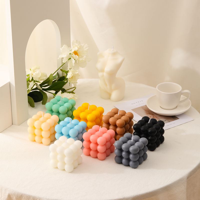 Chic BubbleGlow Candle – Transform Your Home into a Cozy Retreat