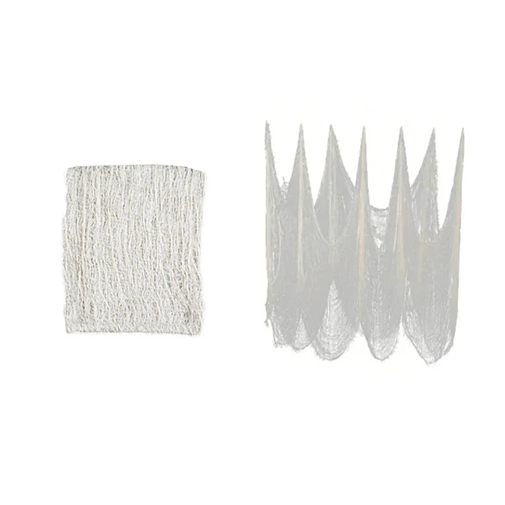 Spooky Bloody Gauze Door Curtain – Perfect for Halloween and Horror Party Decor