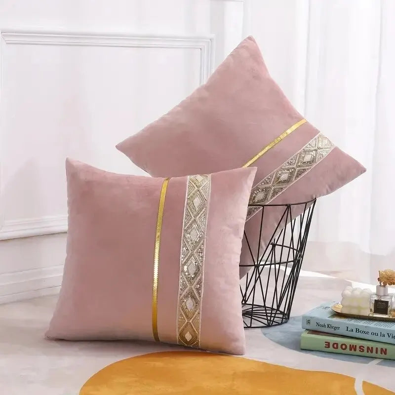 Chic Shimmering Cushion Cover