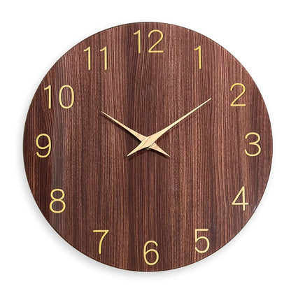 Nature's Elegance: A Serene Wall Clock