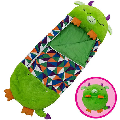 Kids' Animal-Themed Sleeping Bag – Snoozi, Compact and Convenient