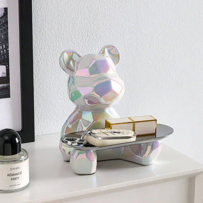 Geometric Bear - Stylish Storage and Organization Solution