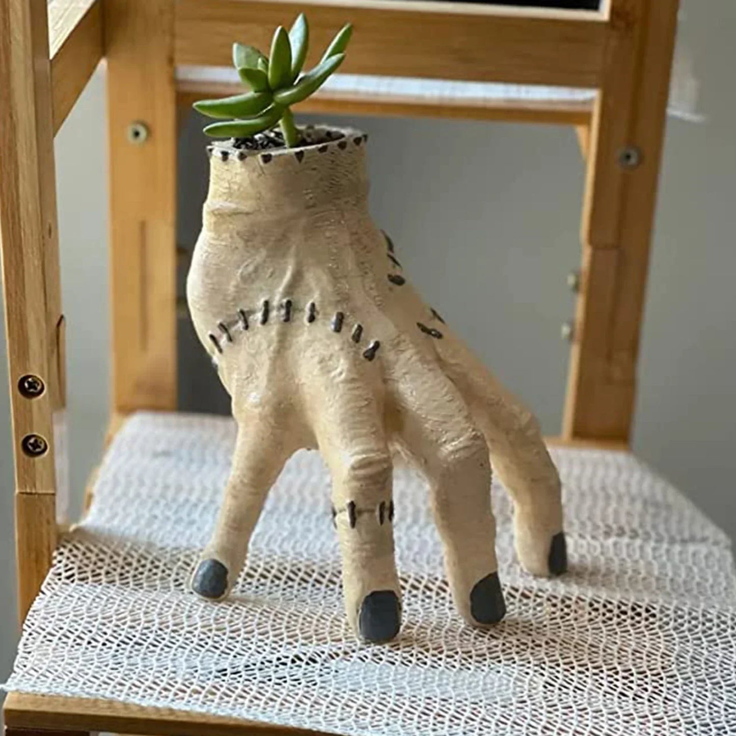 Skeleton Hand Desk Organizer