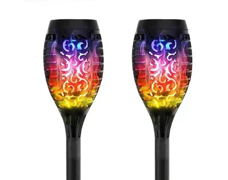 Frosted Design Decorative Garden Lamps with Weather-Resistant LED Lighting