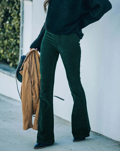Selena - Women's Summer-Ready High-Waisted Flared Pants
