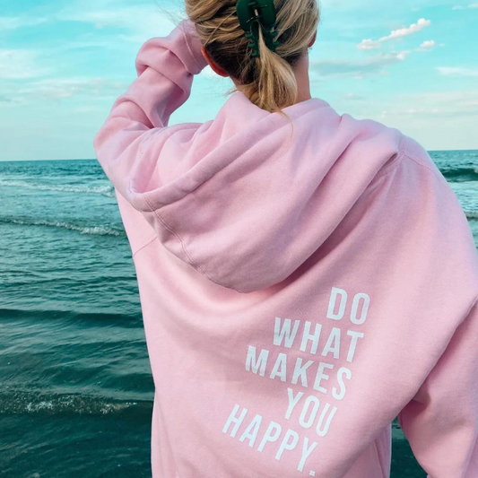 Catherine™ - Pink Hoodie with Eye-Catching Accents