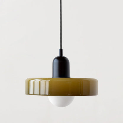Vibrant Glass Pendant Light - BauLume
