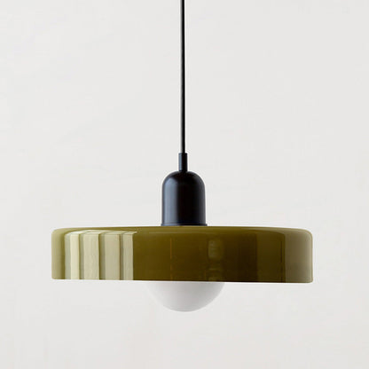 Vibrant Glass Pendant Light - BauLume