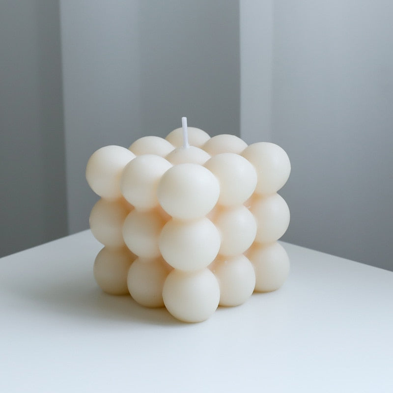 Chic BubbleGlow Candle – Transform Your Home into a Cozy Retreat