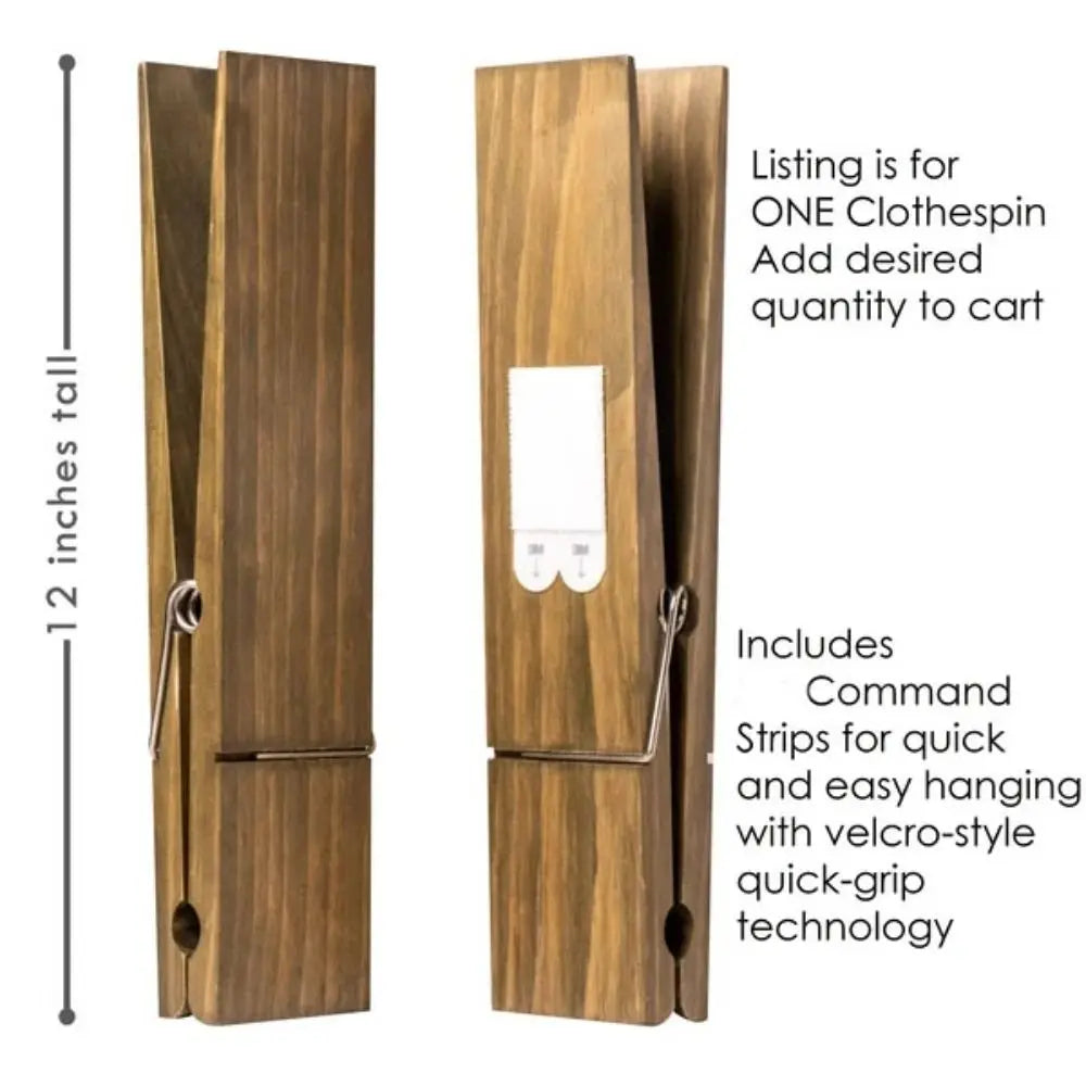 TowelGrip | Contemporary Wooden Peg Towel Rack - Stylish Bathroom Hook