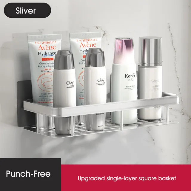 EasyRack | Drill-Free Bathroom Shelf - Stylish and Functional Organizer
