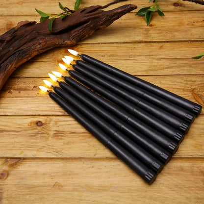 Flame-Effect LED Candles for Spooky Halloween Decor