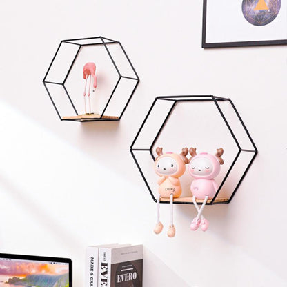 Stylish Hexagonal Wall Art
