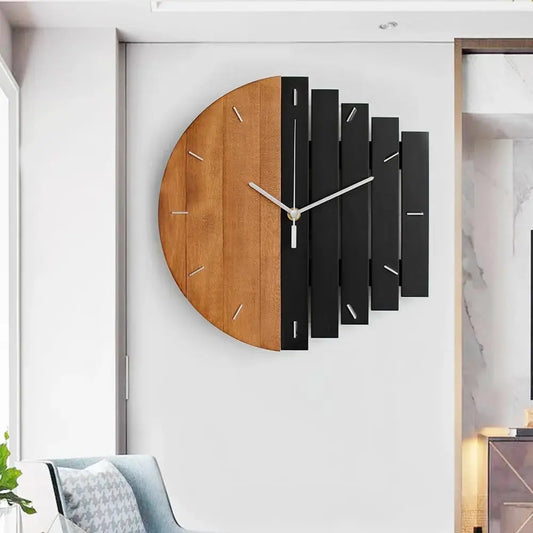 Contemporary Gold 3D Clock for Stylish Interiors