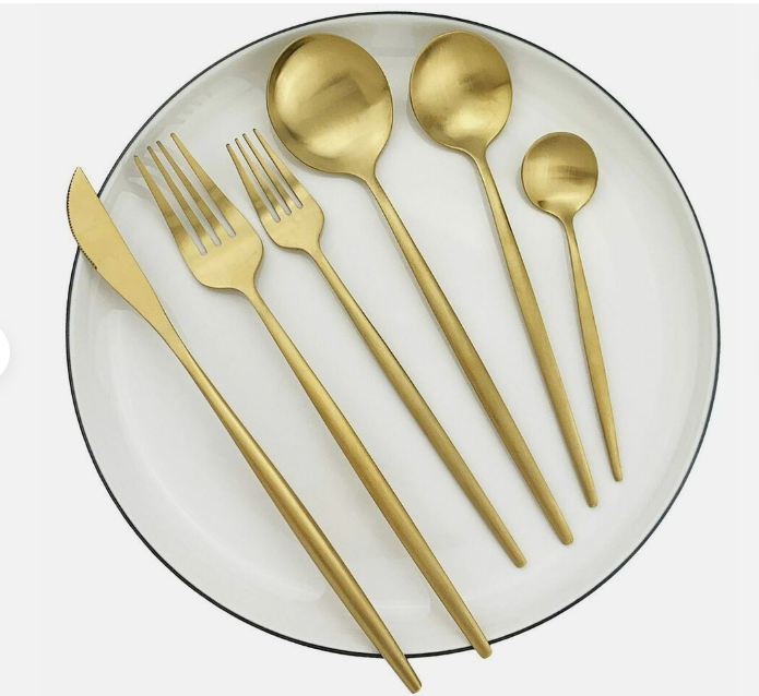 Finix | Sleek Stainless Steel Cutlery Set - Contemporary Dining Essentials for an Elegant Table