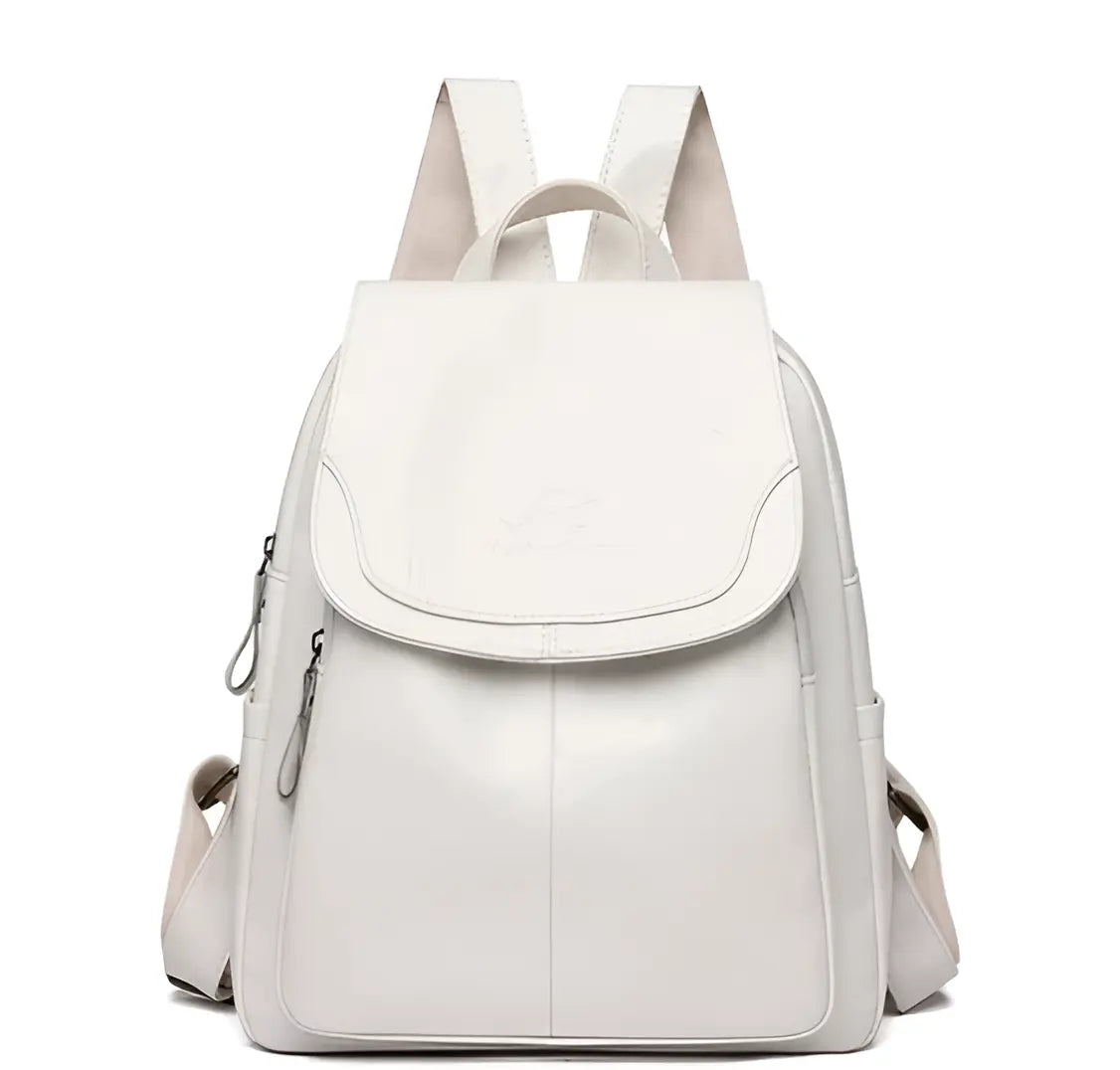Isabella Classic Leather Backpack for Women