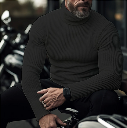 SAVARI | Trendy Men's Roll Neck Sweater