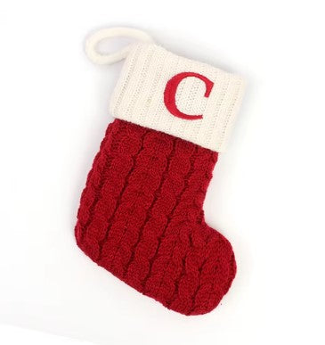 Personalized Christmas Patterned Socks with Embroidered Name