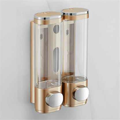 LiquidLuxe | Retro Glass Soap Dispenser - Transparent Vintage Design for Bathroom & Kitchen