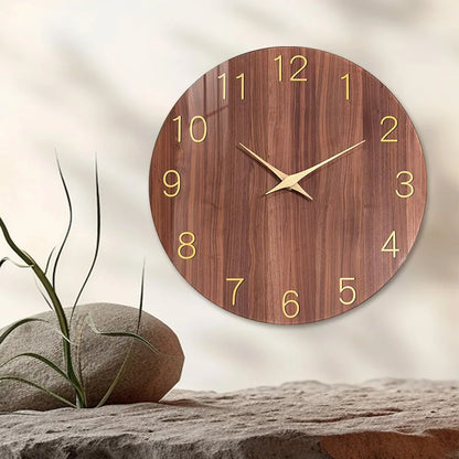 Nature's Elegance: A Serene Wall Clock
