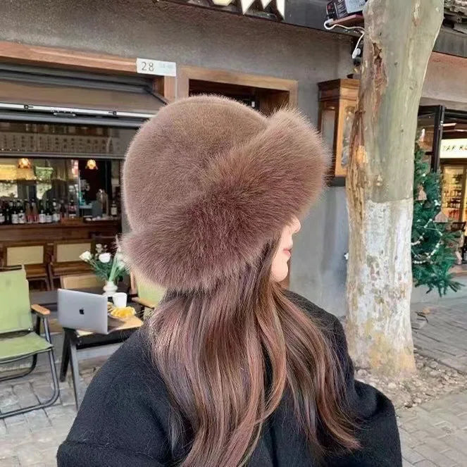 Eleganza Fiorentina Faux Fur Hat