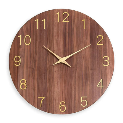 Nature's Elegance: A Serene Wall Clock