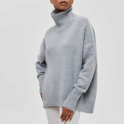 Katrielle Women's Cozy Winter Roll Neck Sweater