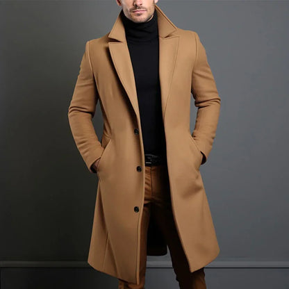 TOM - Men's Classic Tailored Overcoat