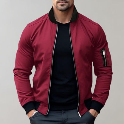 THOM - Versatile Lightweight Bomber Jacket for Men, Perfect for Any Season
