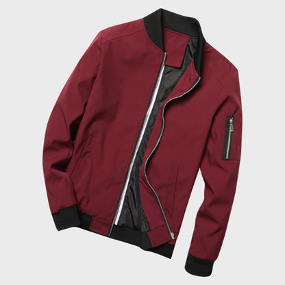 THOM - Versatile Lightweight Bomber Jacket for Men, Perfect for Any Season