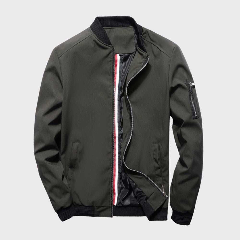 THOM - Versatile Lightweight Bomber Jacket for Men, Perfect for Any Season