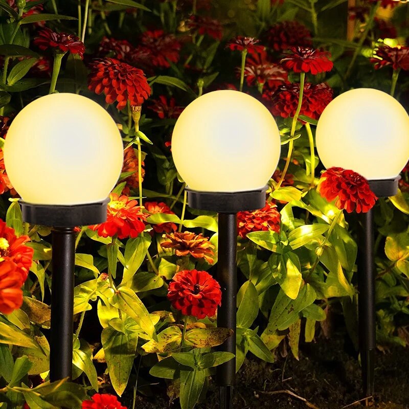 Solar-Powered Garden Illumination