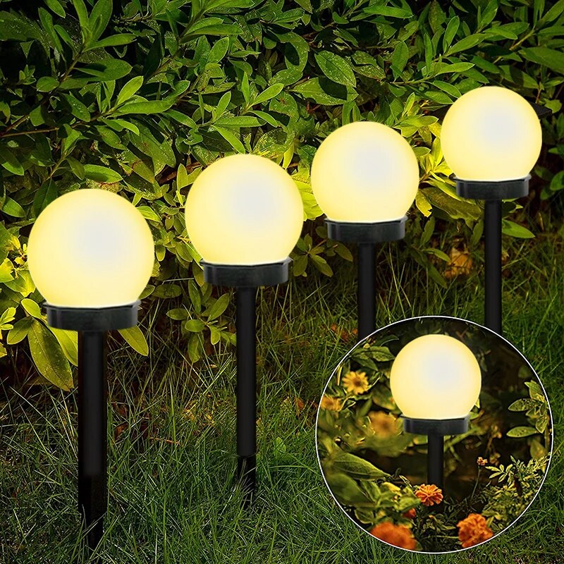 Solar-Powered Garden Illumination