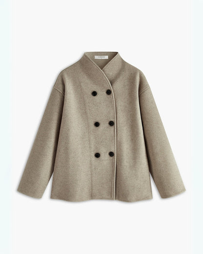Stylish Oversized Button-Up Coat for Women