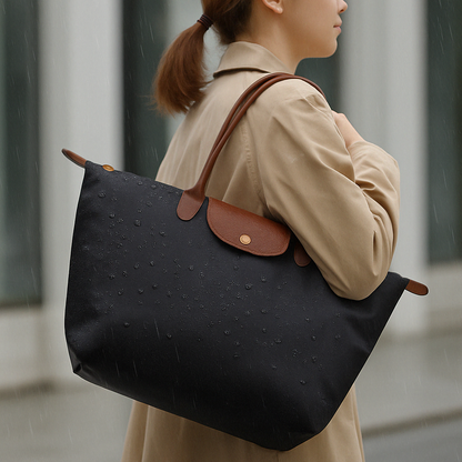 Stylish Waterproof Leather Bag – Universal Shoulder Bag for Everyday Use, Spacious and Durable