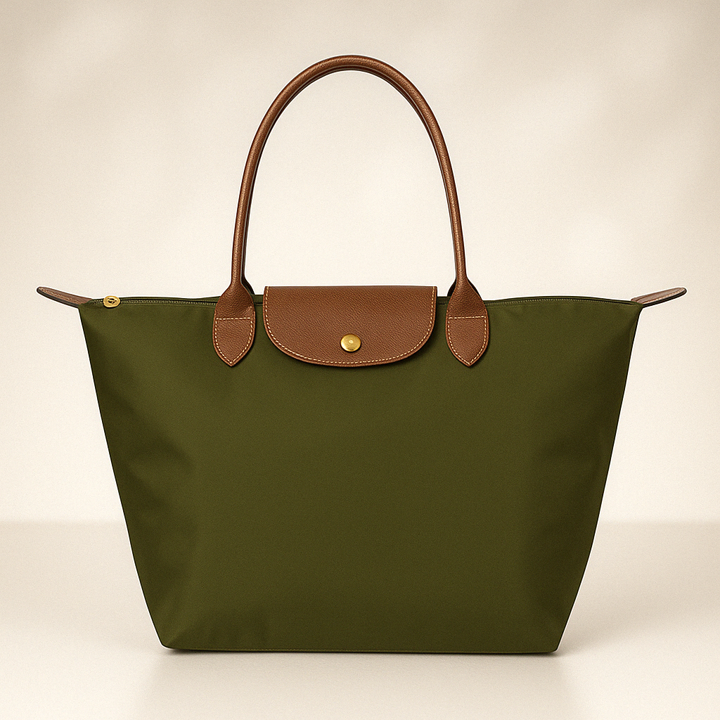 Chic Waterproof Leather Shoulder Bag – Versatile and Durable for Daily Use