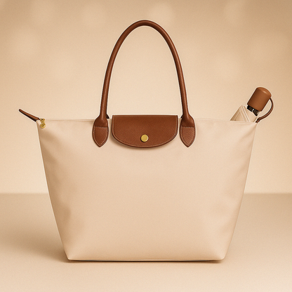 Stylish Waterproof Leather Bag – Universal Shoulder Bag for Everyday Use, Spacious and Durable