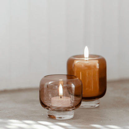 Minimalist White LED Candles for Elegant Interiors