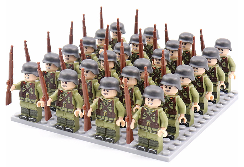 WarForge WWII Military Building Set