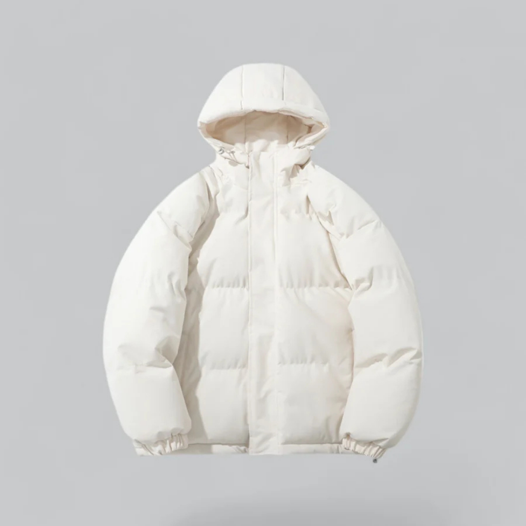 Harper | Insulated Hooded Winter Puffer Jacket for All Genders - Lightweight Design