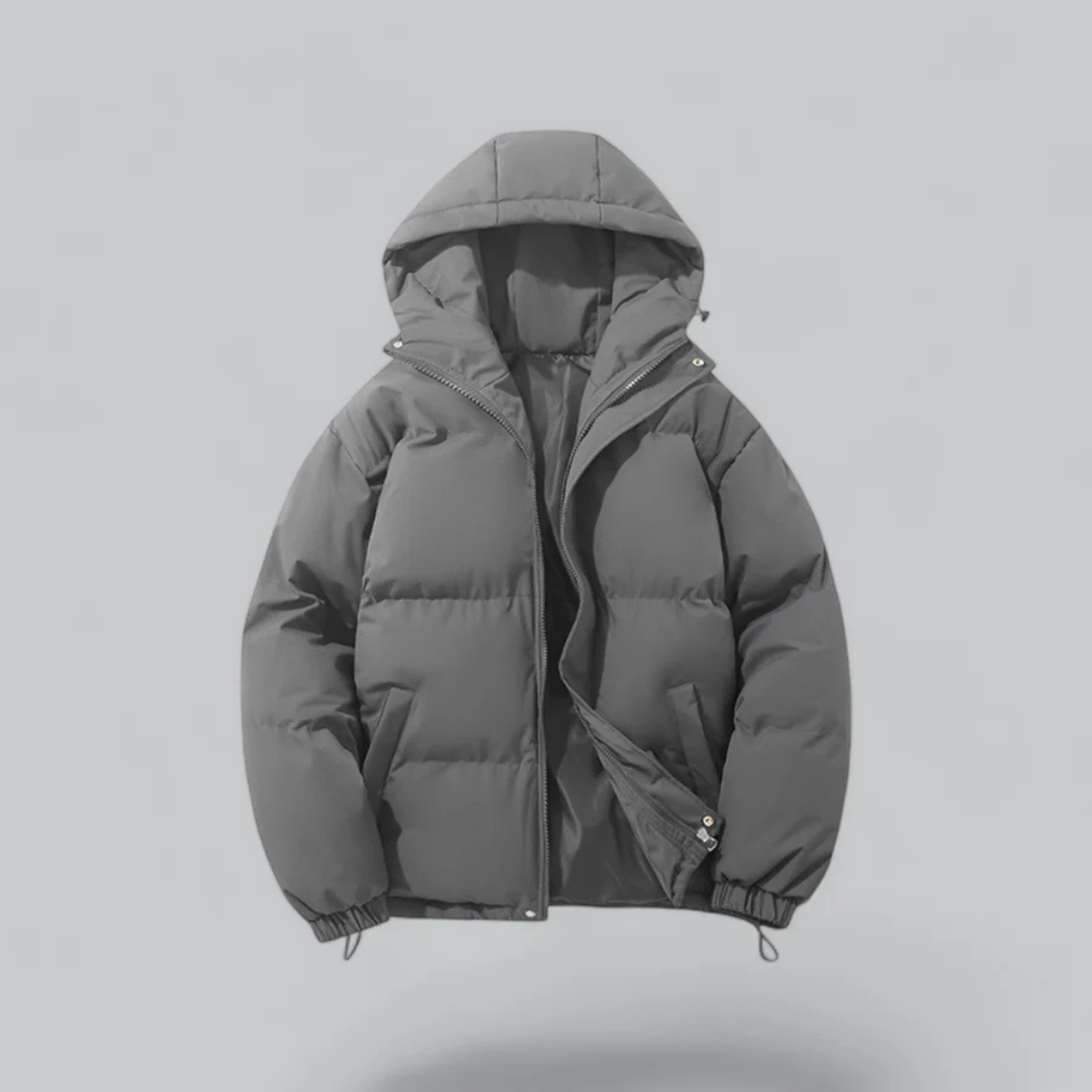Harper | Insulated Hooded Winter Puffer Jacket for All Genders - Lightweight Design