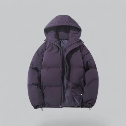 Harper | Insulated Hooded Winter Puffer Jacket for All Genders - Lightweight Design