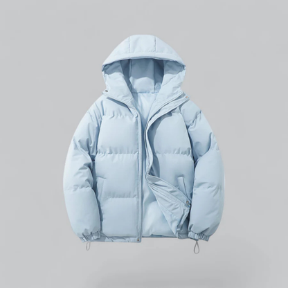Harper | Insulated Hooded Winter Puffer Jacket for All Genders - Lightweight Design