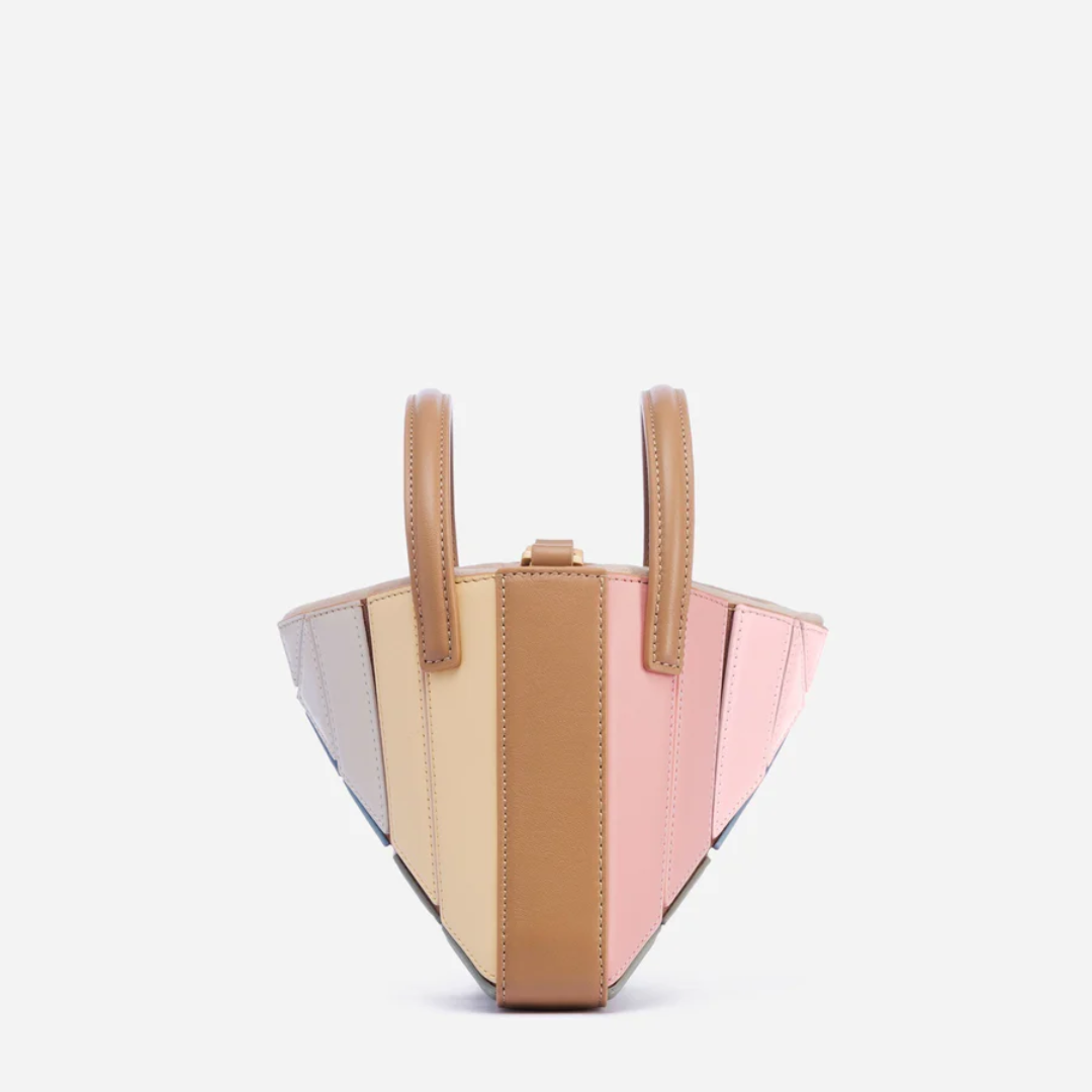 GeoChic Geometric Pattern Handbag - Trendy and Stylish