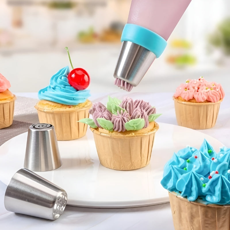 Artistic Piping Nozzle Set for Effortless Cake Decoration