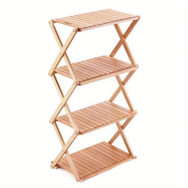 Portable Lightweight Wooden Folding Rack