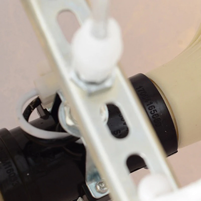 Nimbus White PVC and Cotton Hanging LED Pendant Lamp