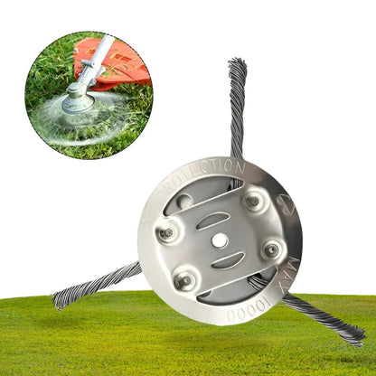 Durable Steel Wire Grass Trimmer Head for Accurate Trimming