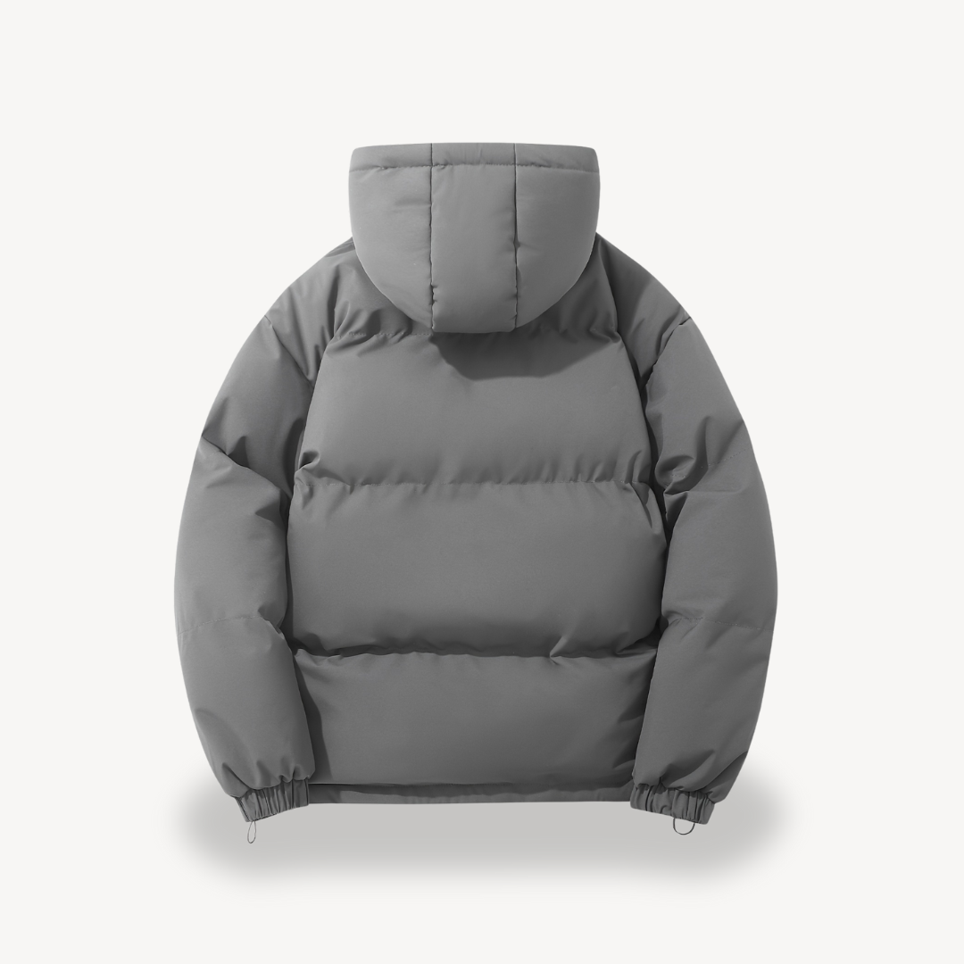 LIVAA – Men's Hooded Puffer Jacket for Winter