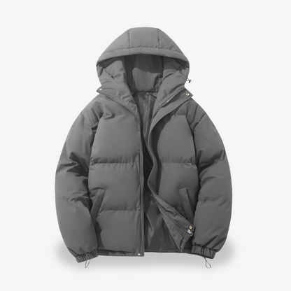 LIVAA – Men's Hooded Puffer Jacket for Winter